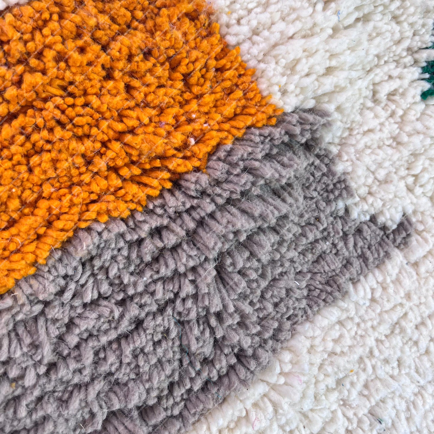 Multicolor Beni Ourain Rug