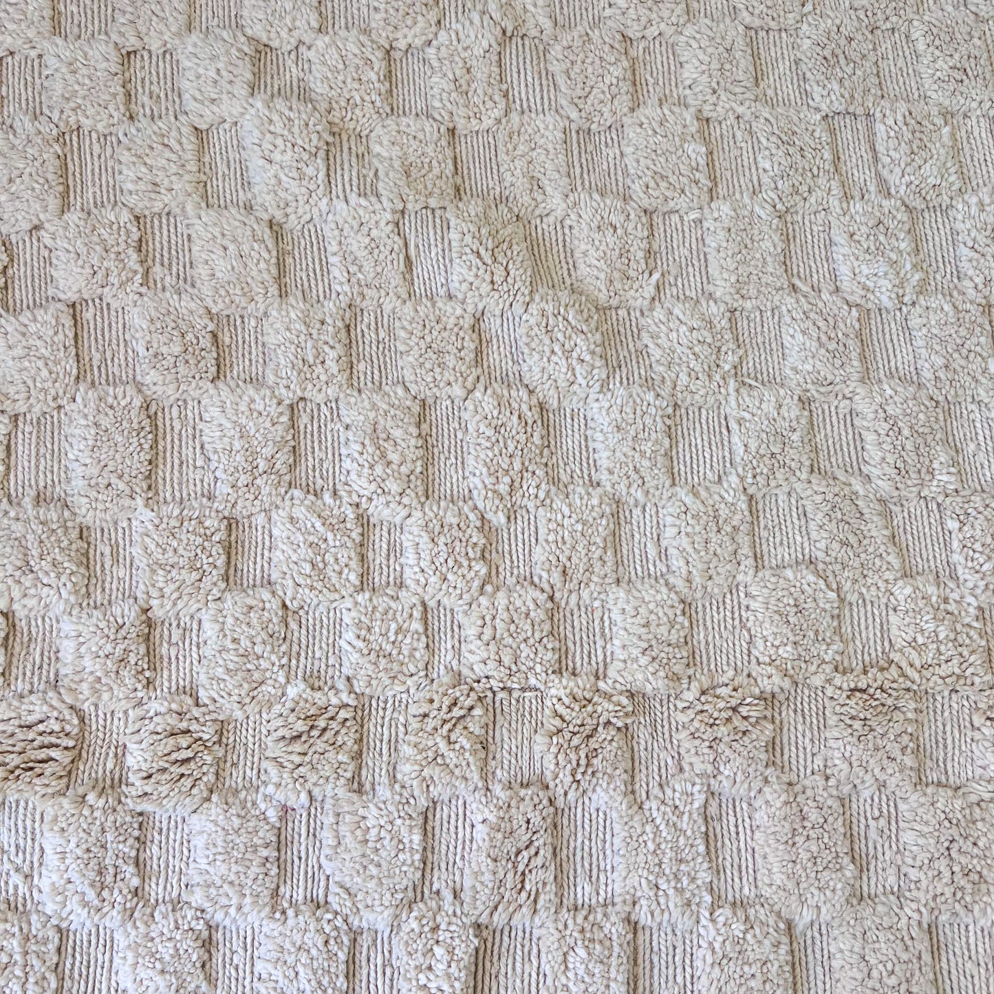 Kenza – Checkered Beni Ourain Rug