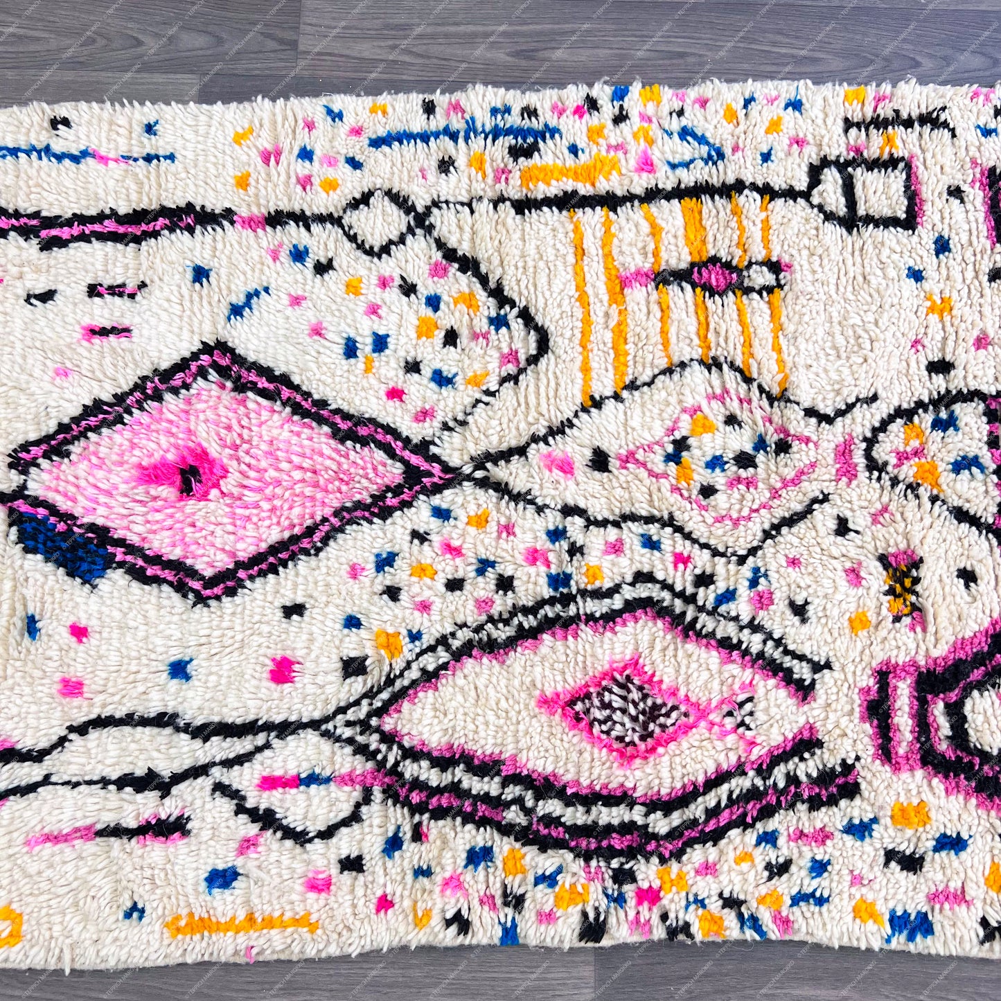 Bochra - Shag Moroccan rug