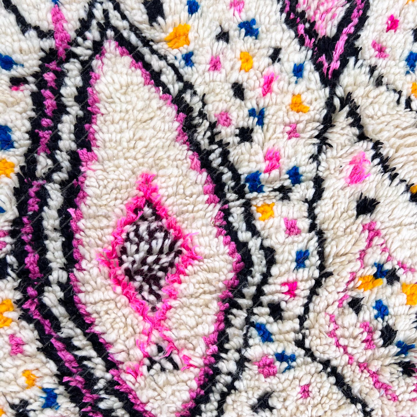 Bochra - Shag Moroccan rug