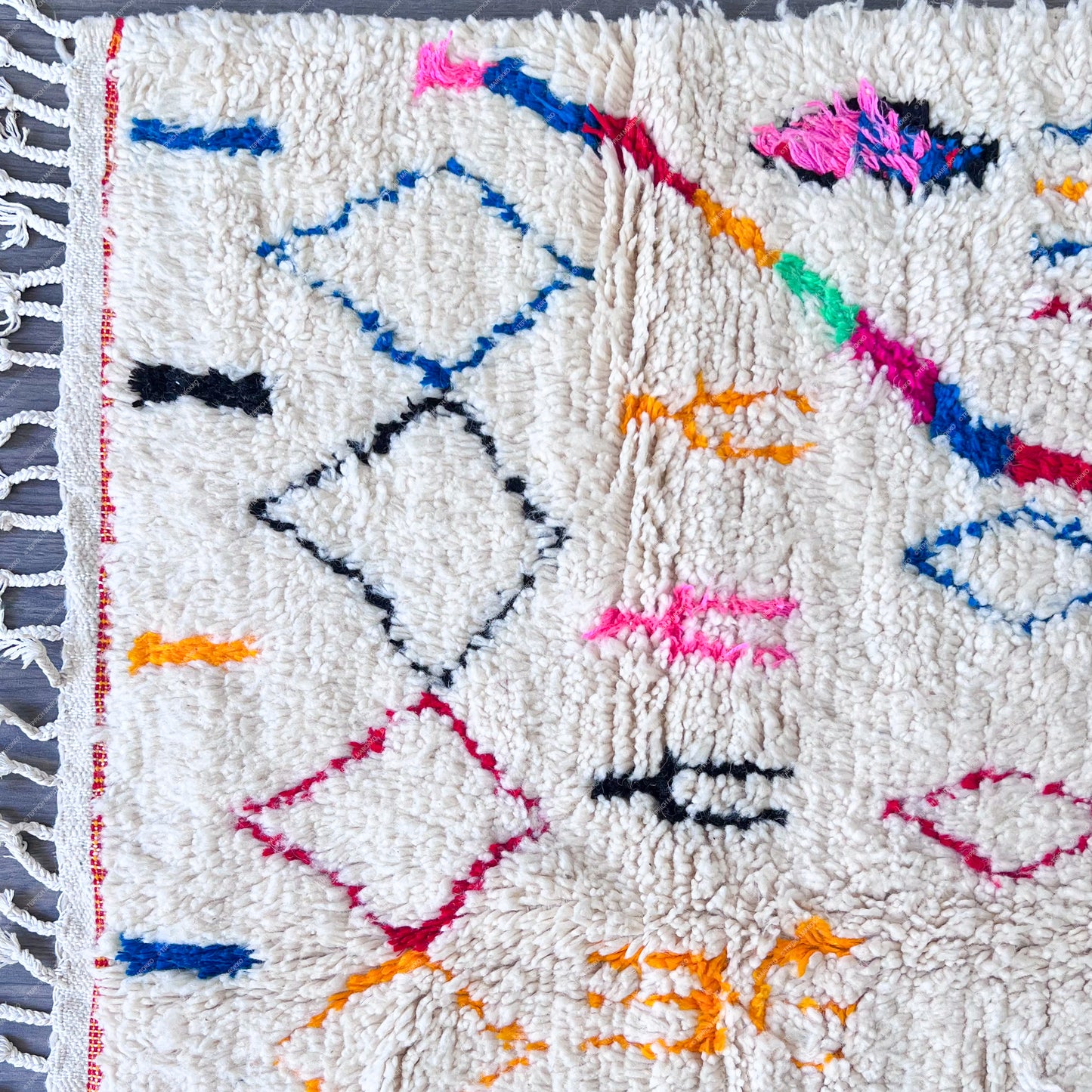 Fenoun - Shag Moroccan Rug