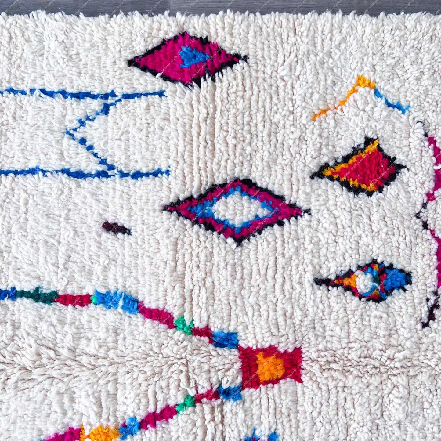 Fenoun - Shag Moroccan Rug