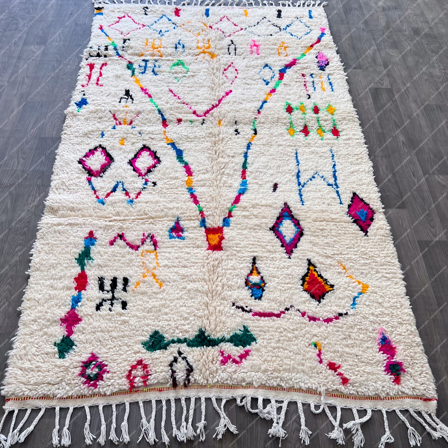 Fenoun - Shag Moroccan Rug