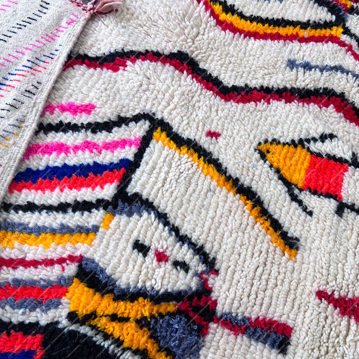 Sorour - Shag Moroccan Rug