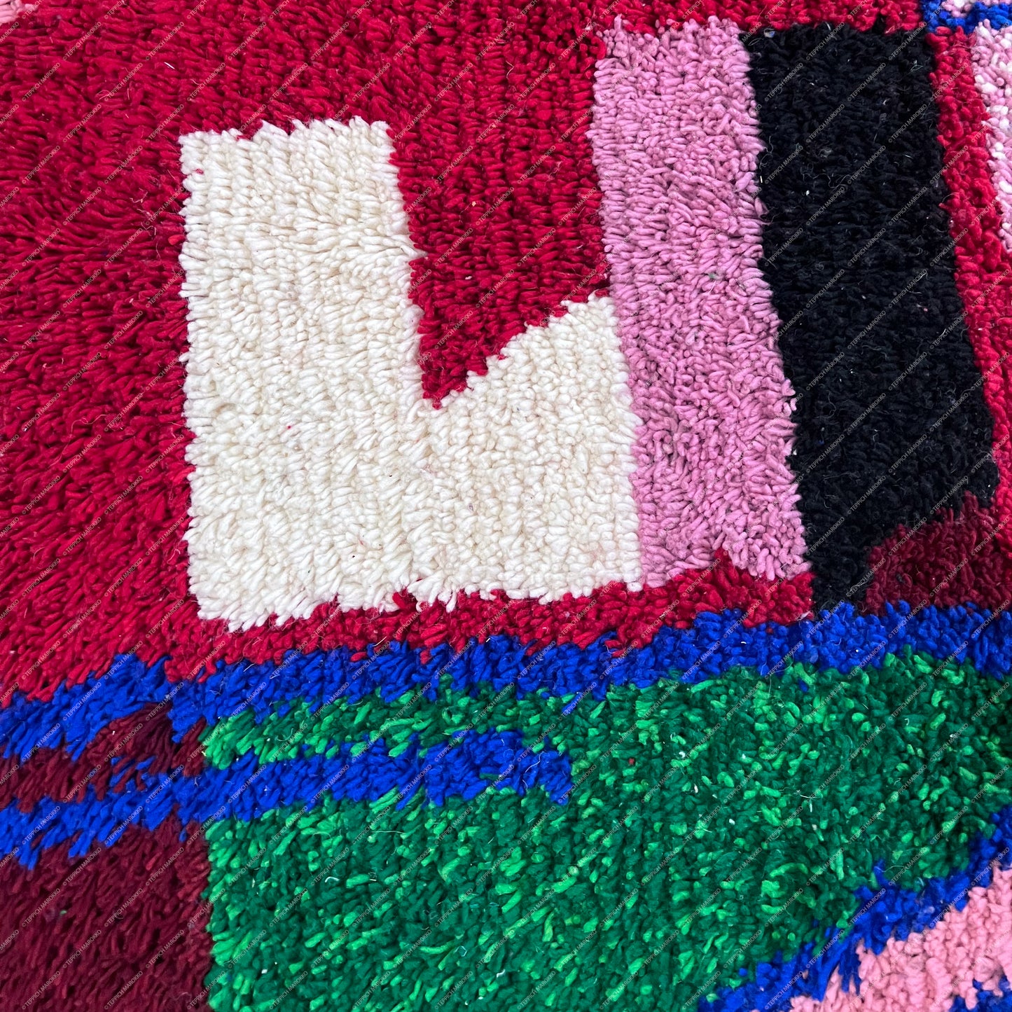 Multicolor Rug - Beni Ourain Rug