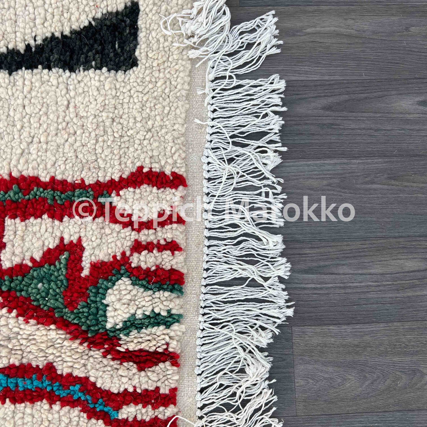 Ouraida - Moroccan Beni Ourain Rug