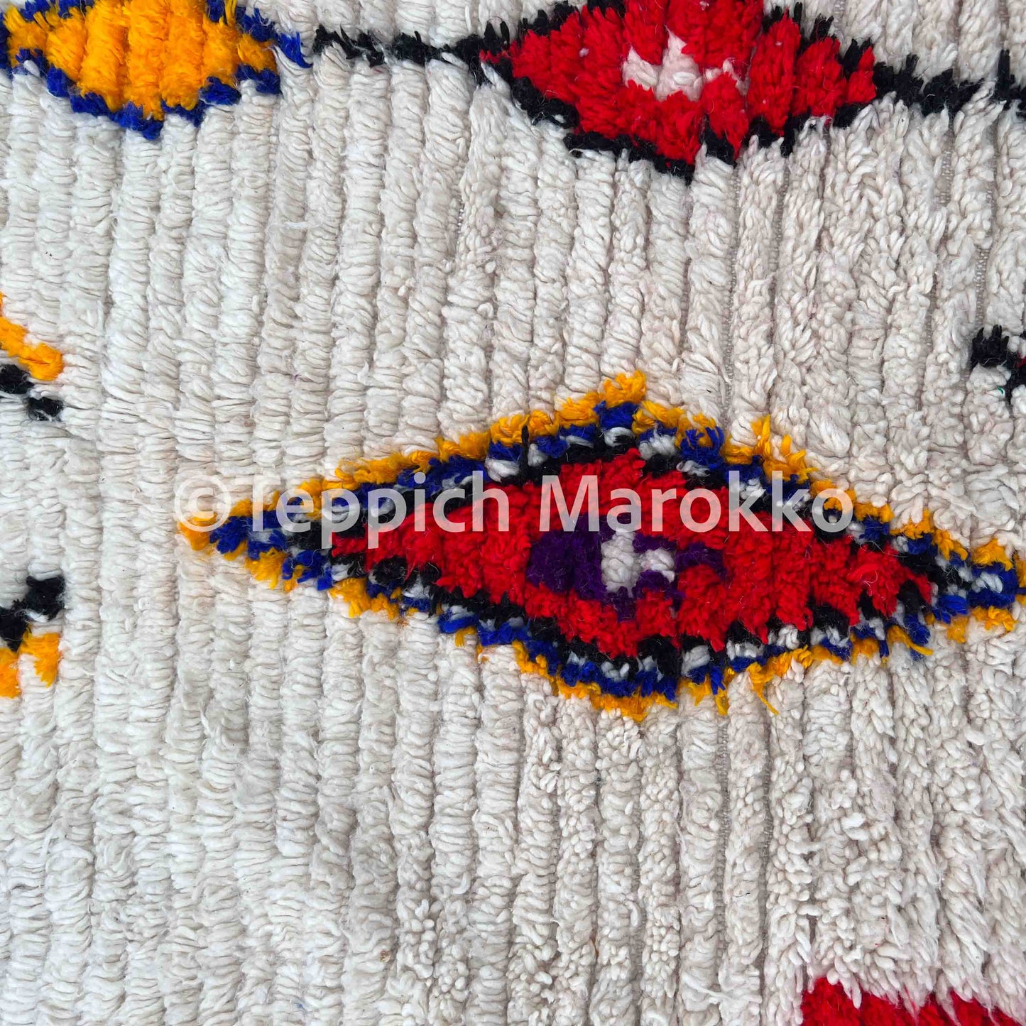 Elbayda - Shag Azilal Rug