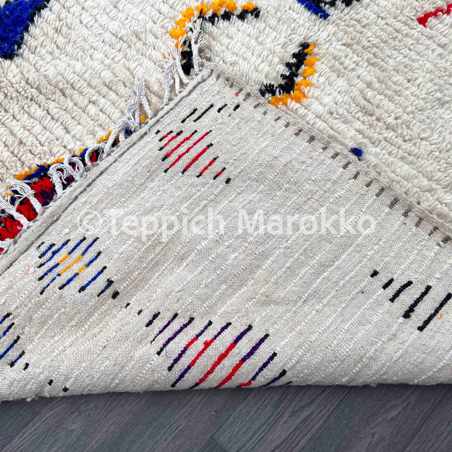 Elbayda - Shag Azilal Rug