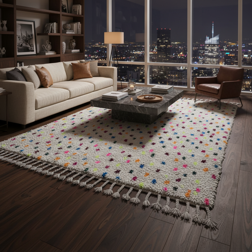 Almas - Berber Dots Rug