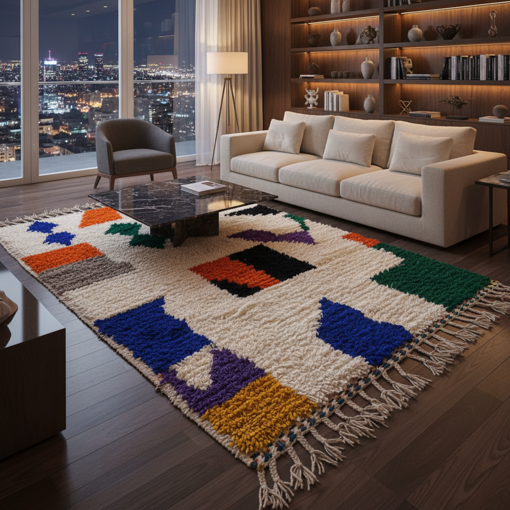 Tawfik – Authentic Beni Ouarain Rug