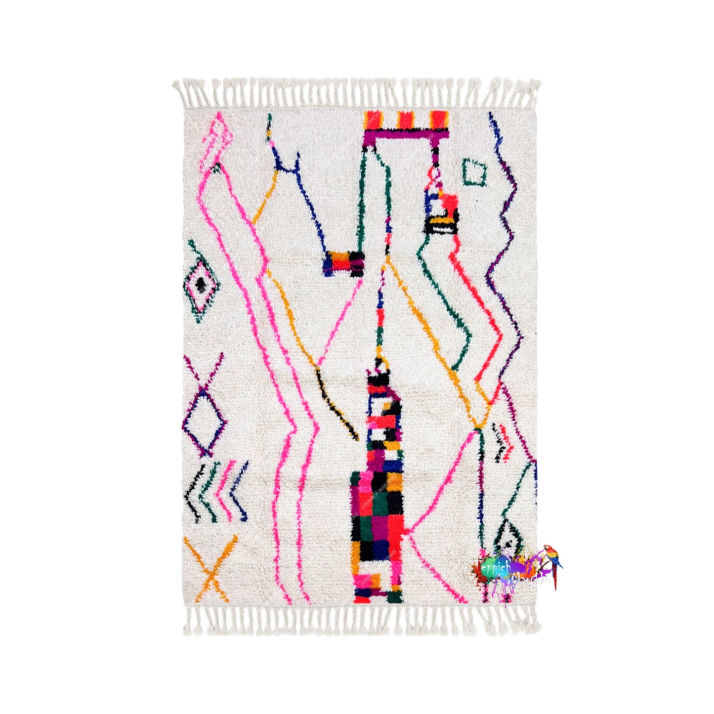 Almas – Moroccan Azilal Rug