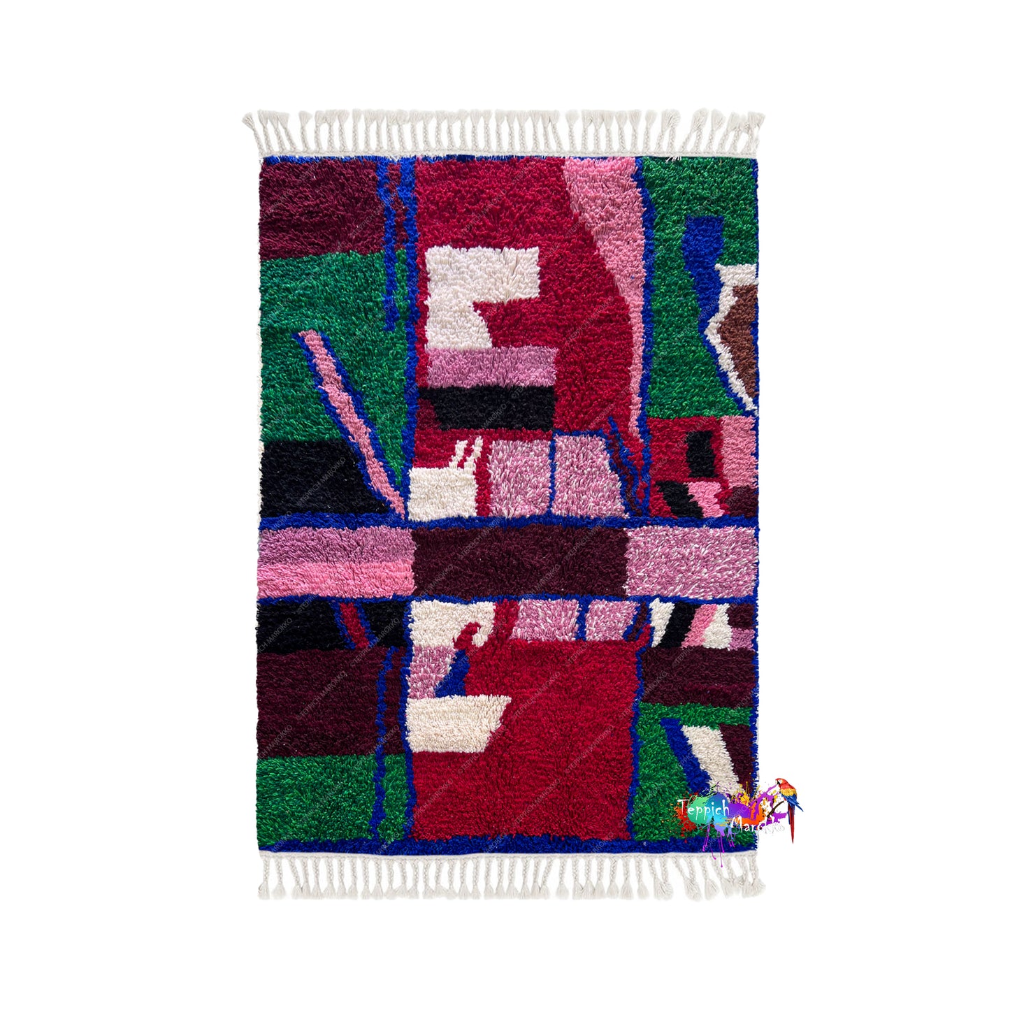 Multicolor Rug - Beni Ourain Rug