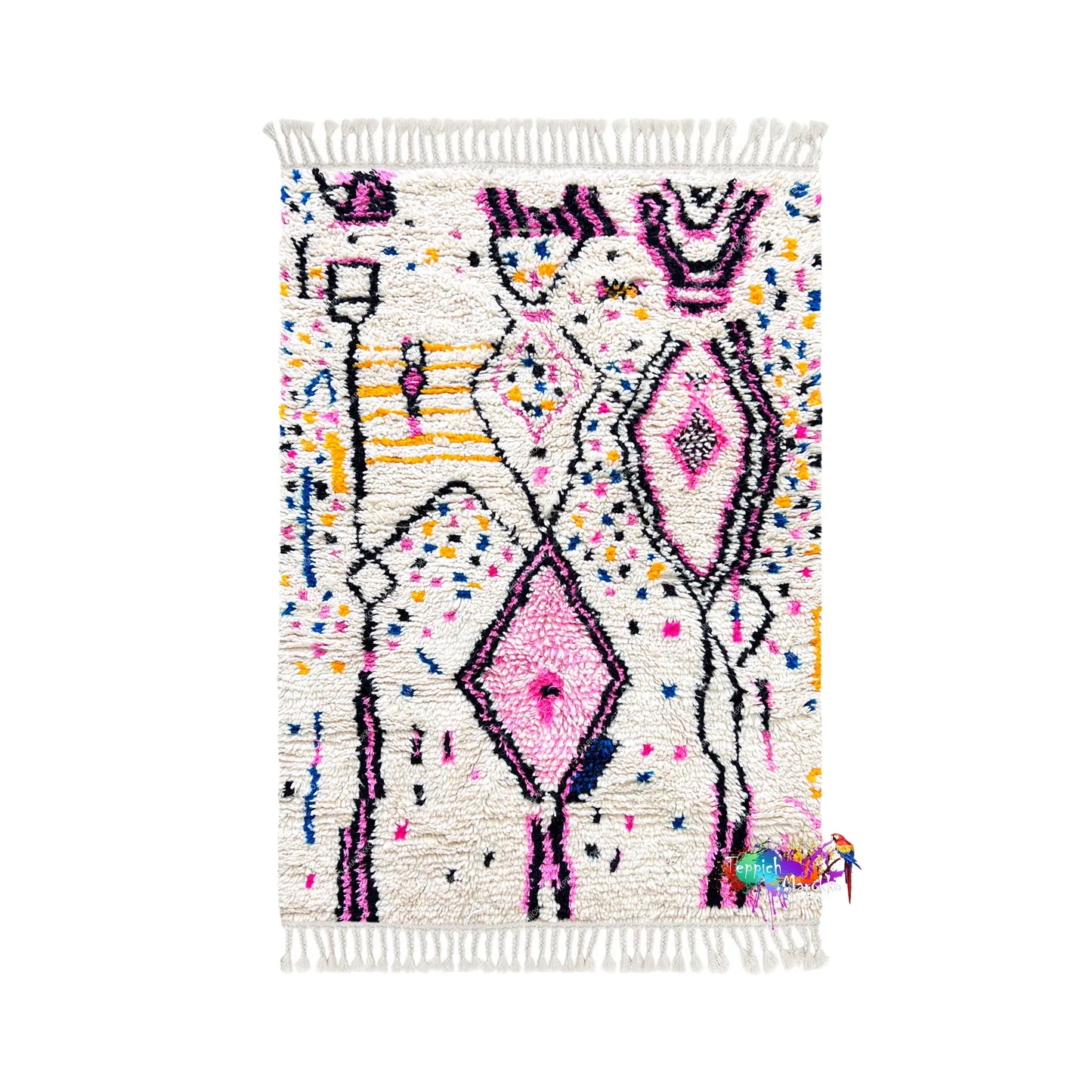 Bochra - Shag Moroccan rug