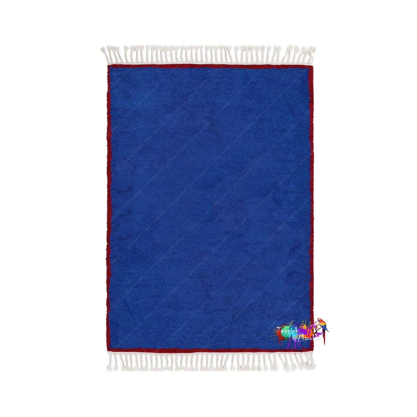 Blue Beni Ourai Rug