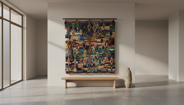 How to Hang a Moroccan Rug on the Wall