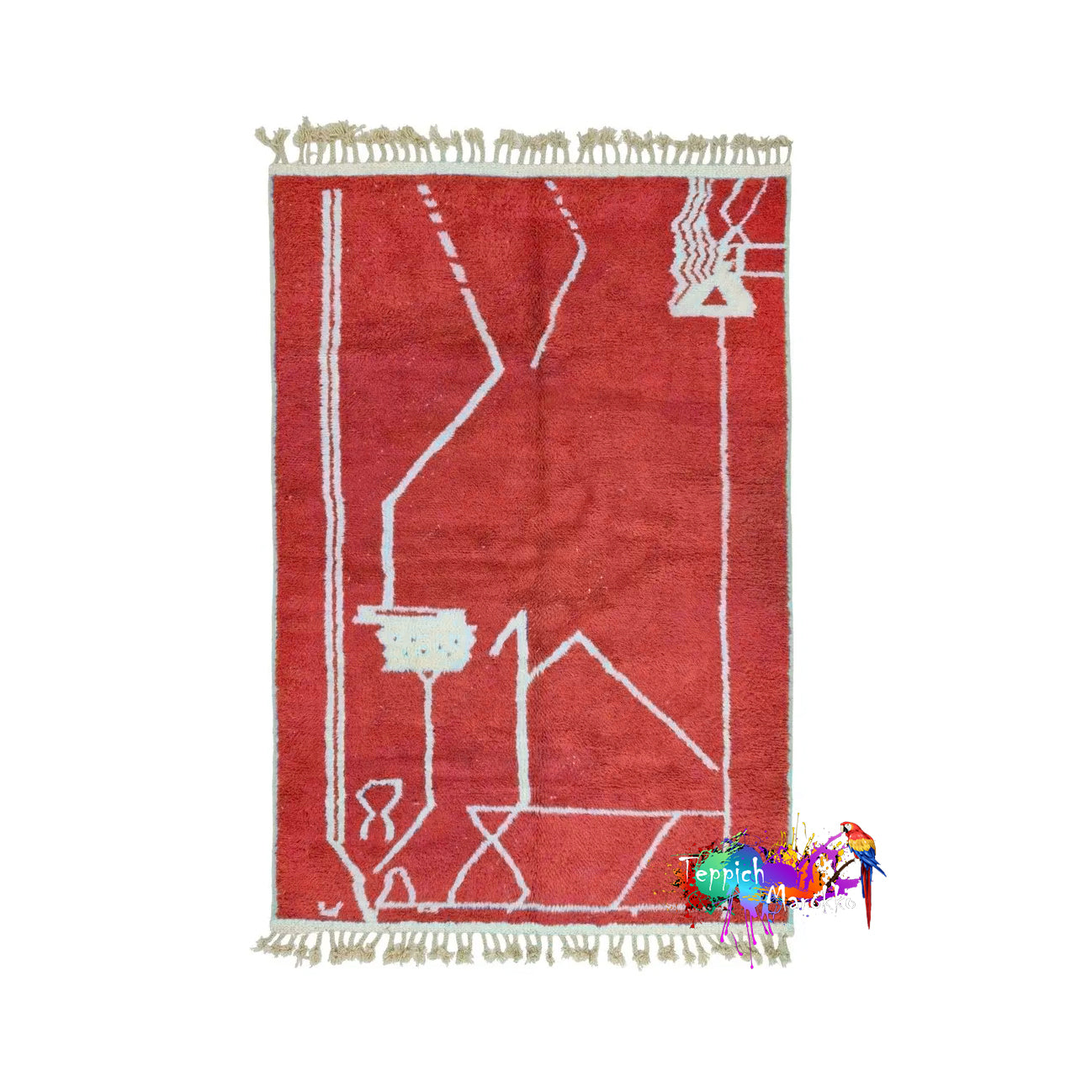 Aanbar - Shag Moroccan Rug