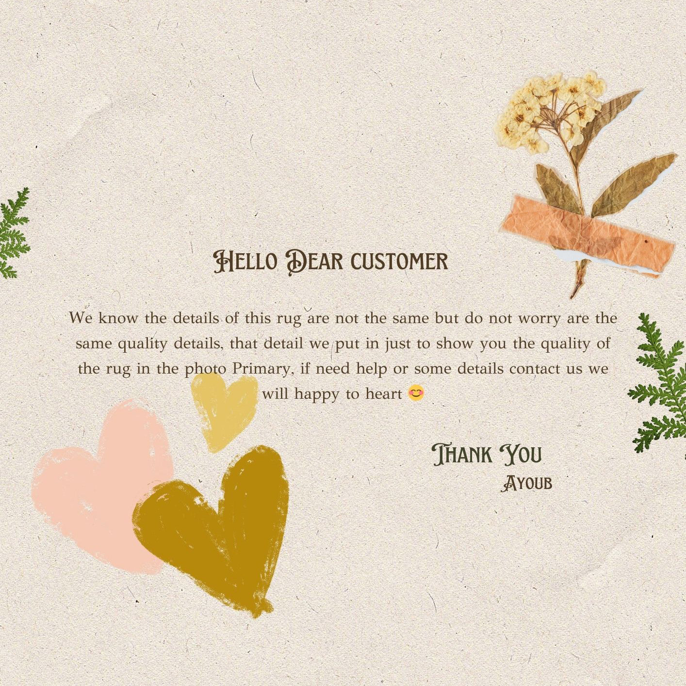 Aanbar - Brown Moroccan Rug