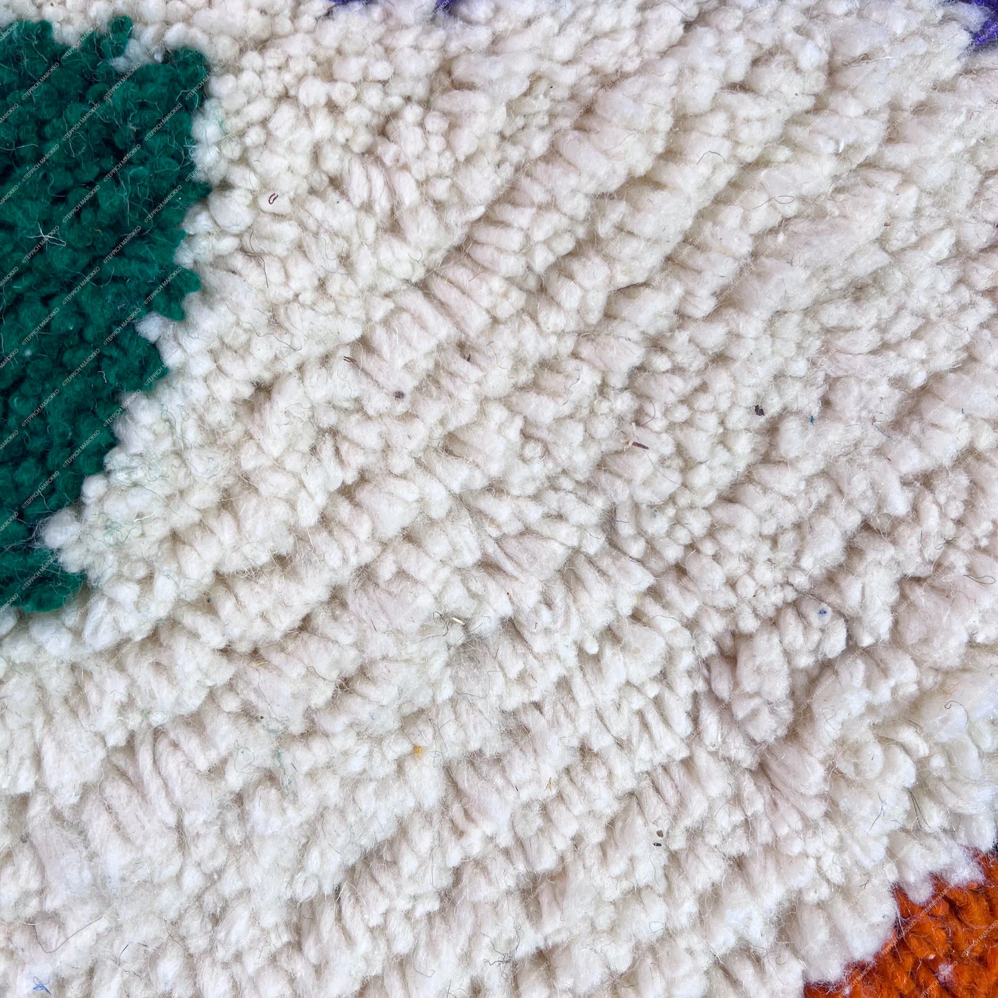 Multicolor Beni Ourain Rug