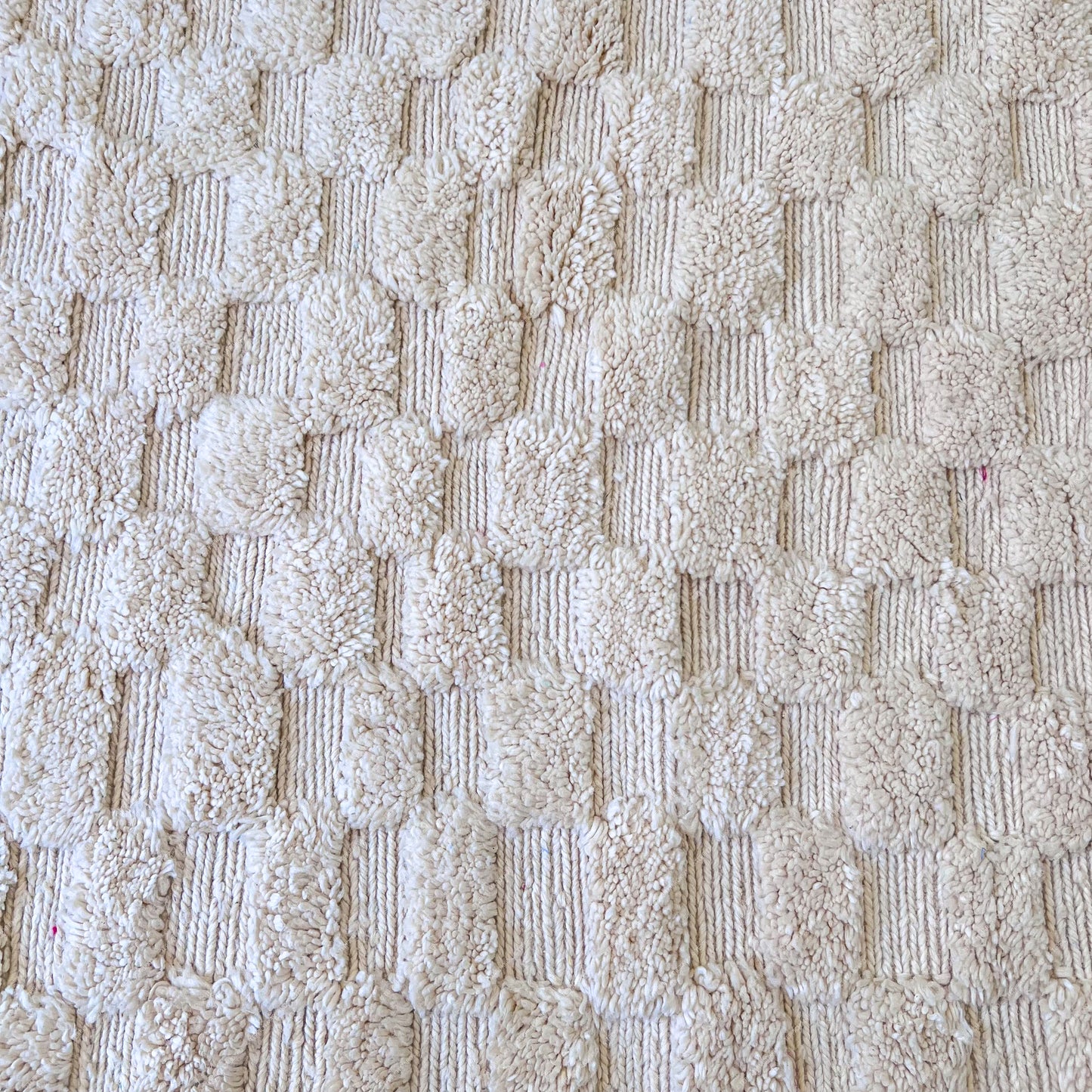 Kenza – Checkered Beni Ourain Rug