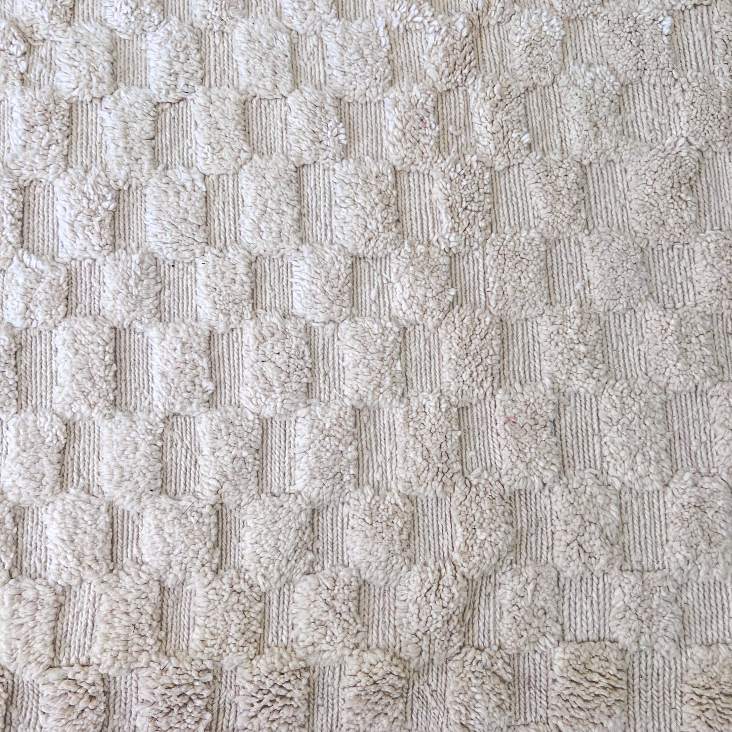 Kenza – Checkered Beni Ourain Rug