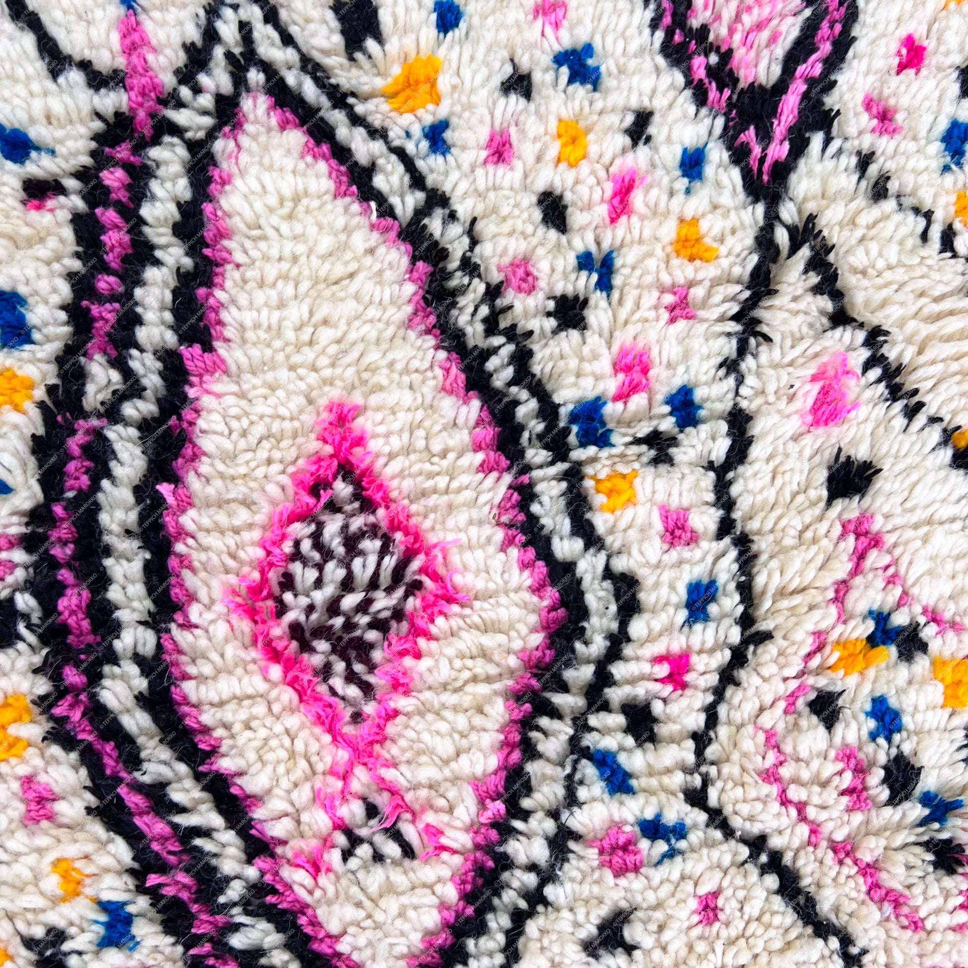 Bochra - Shag Moroccan rug