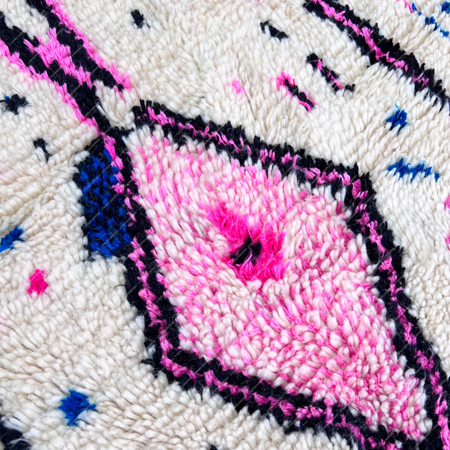 Bochra - Shag Moroccan rug