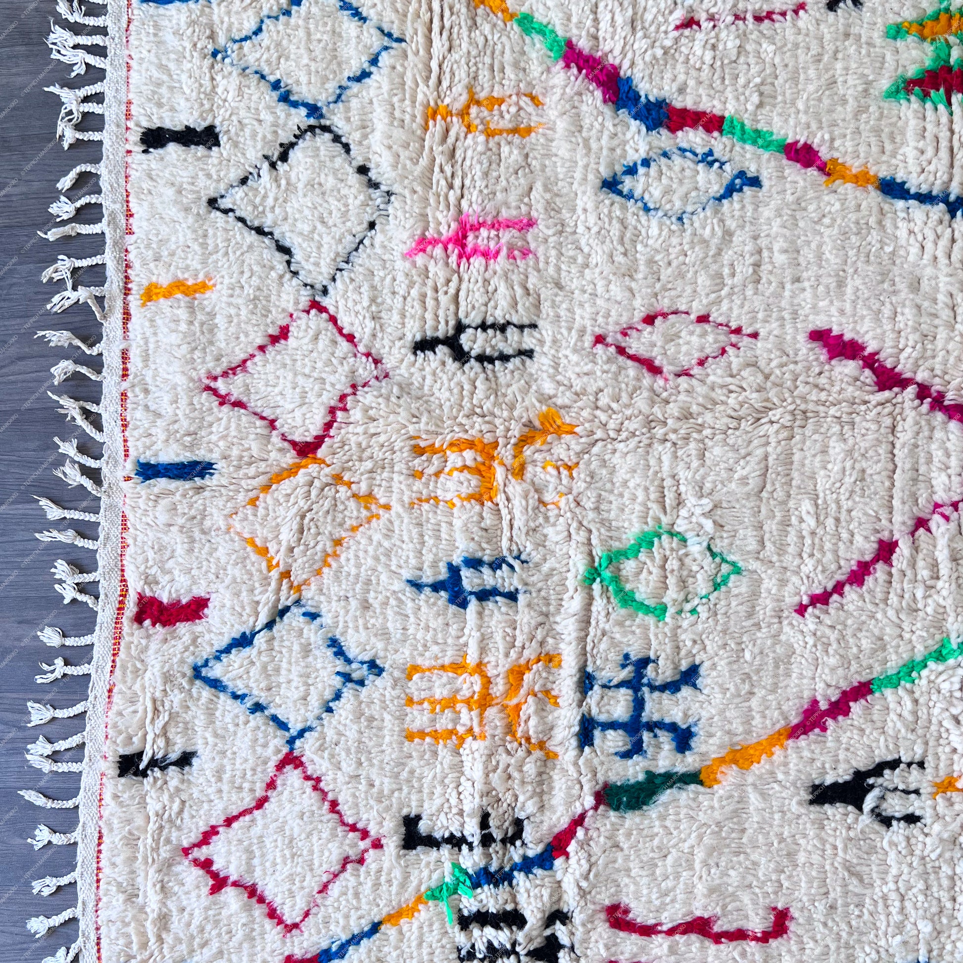 Fenoun - Shag Moroccan Rug