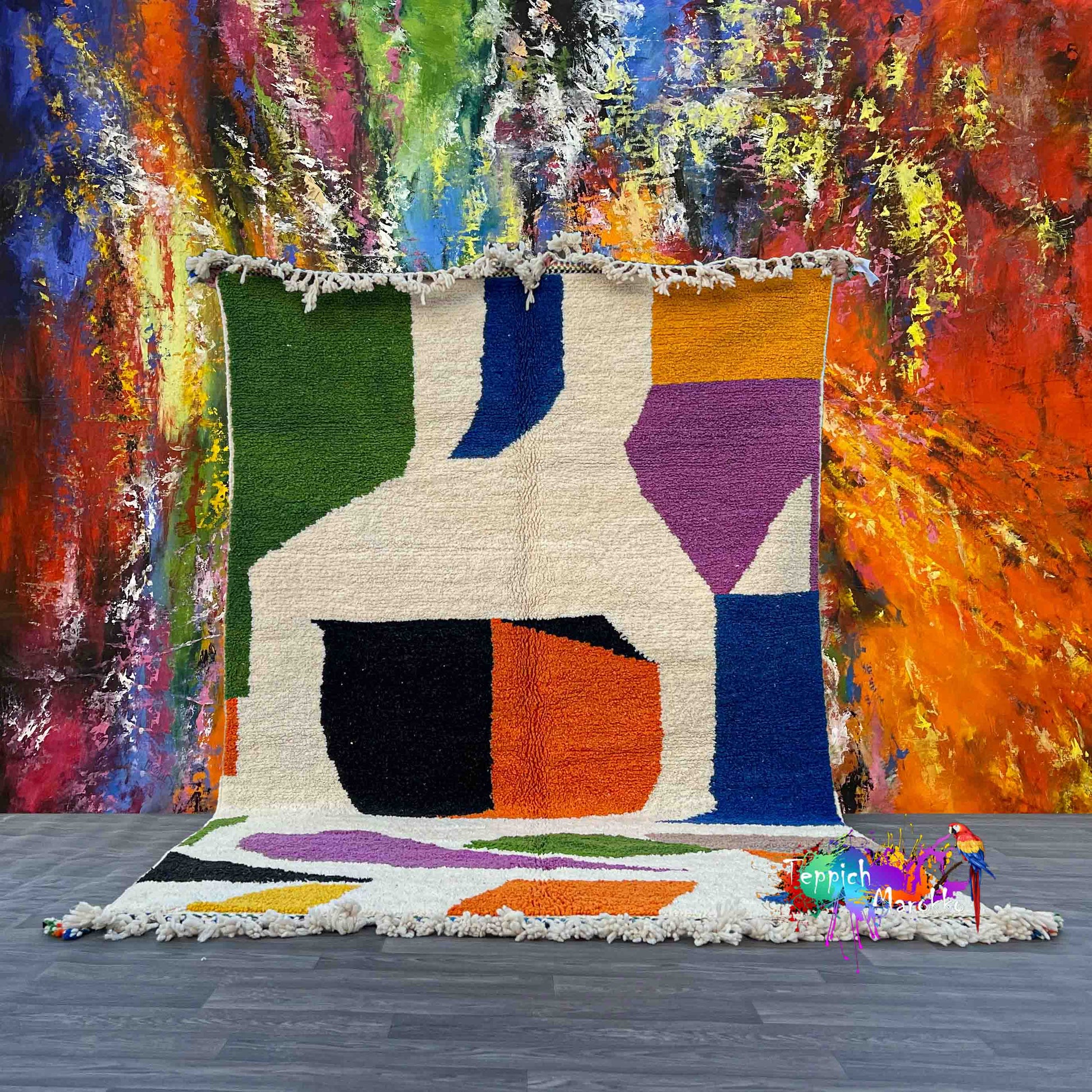 Hafida - Shag Moroccan Rug