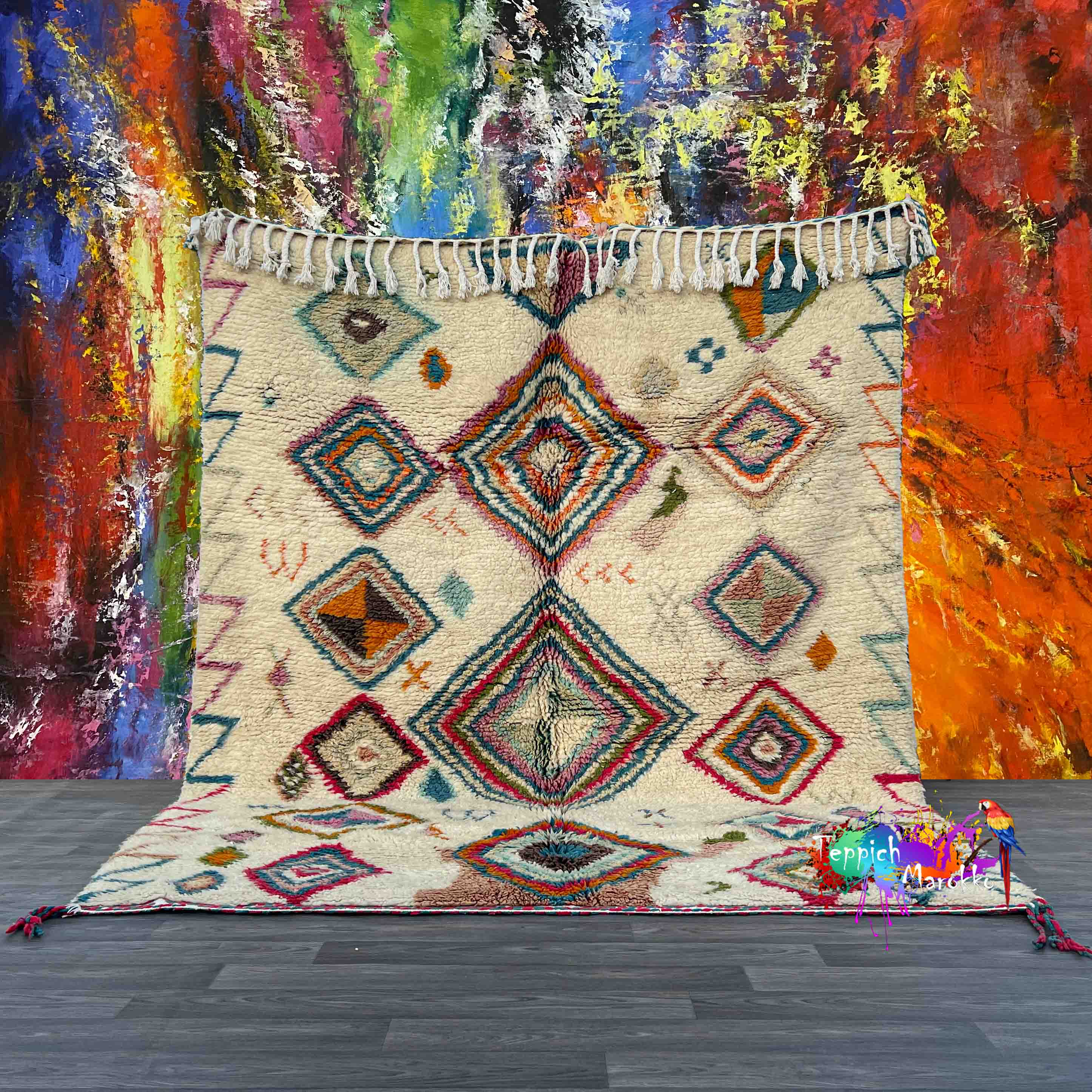 Ouraida - Shag Moroccan Rug