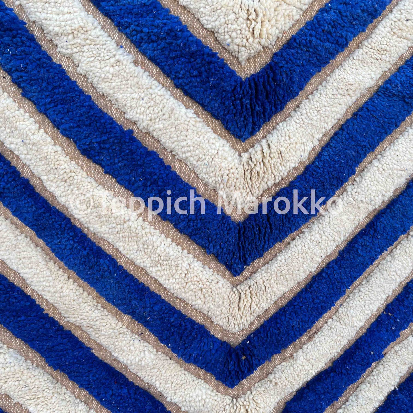 Amane - Blue Moroccan Rug