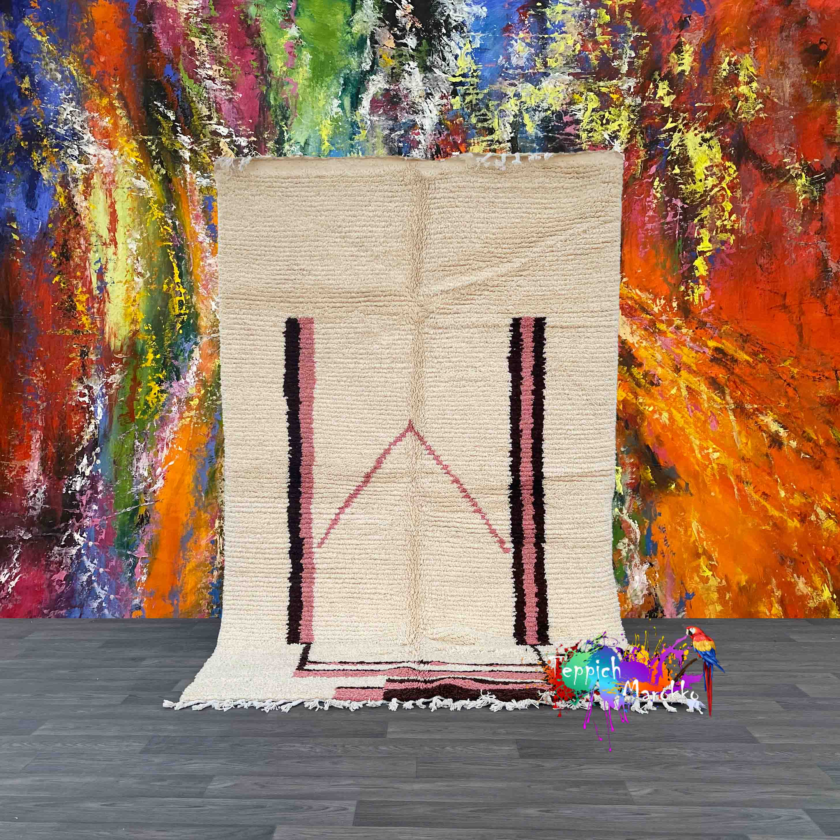 Almas Patina - Shag Moroccan Rug