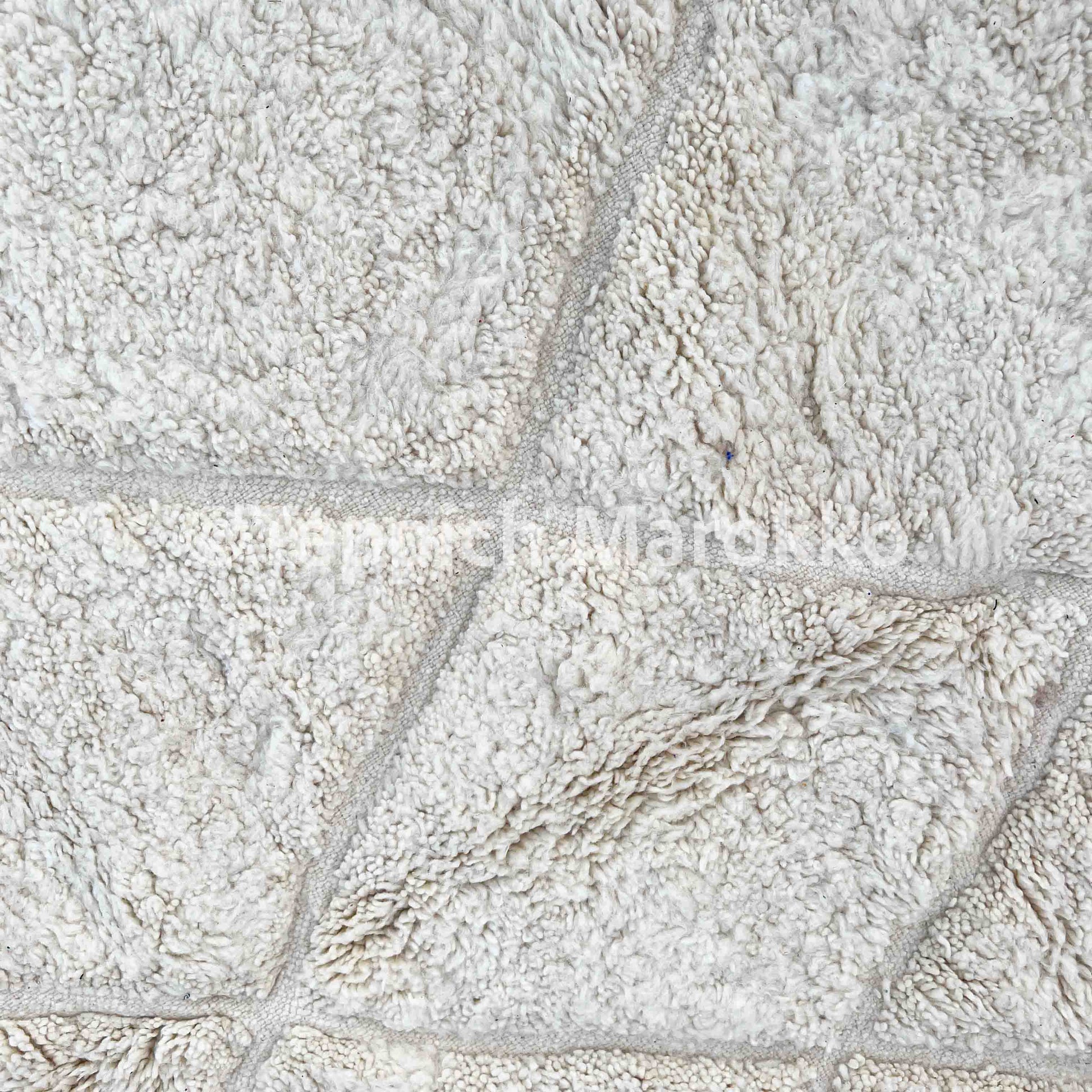 Salwa - White Moroccan Rug