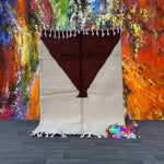 Fanida - Brown Moroccan Rug