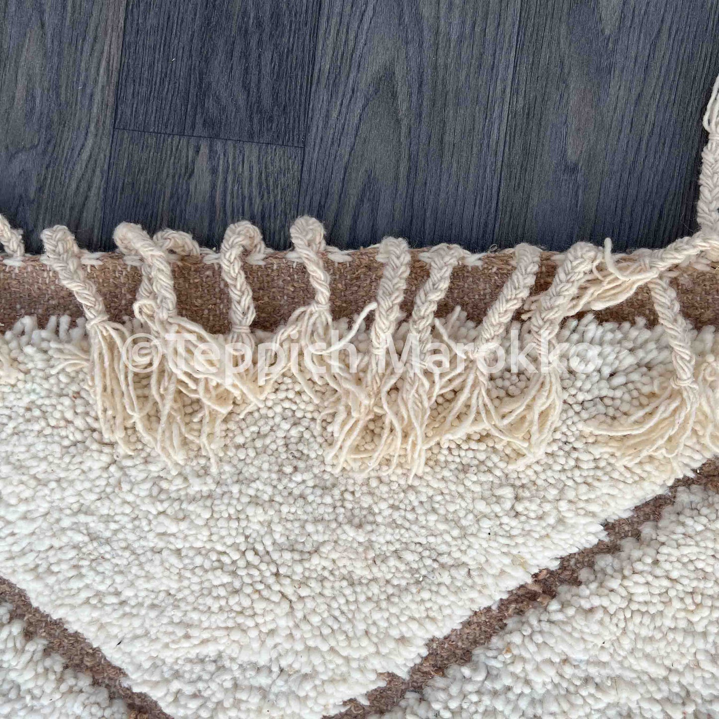 Elbayda - Shag Moroccan Rug