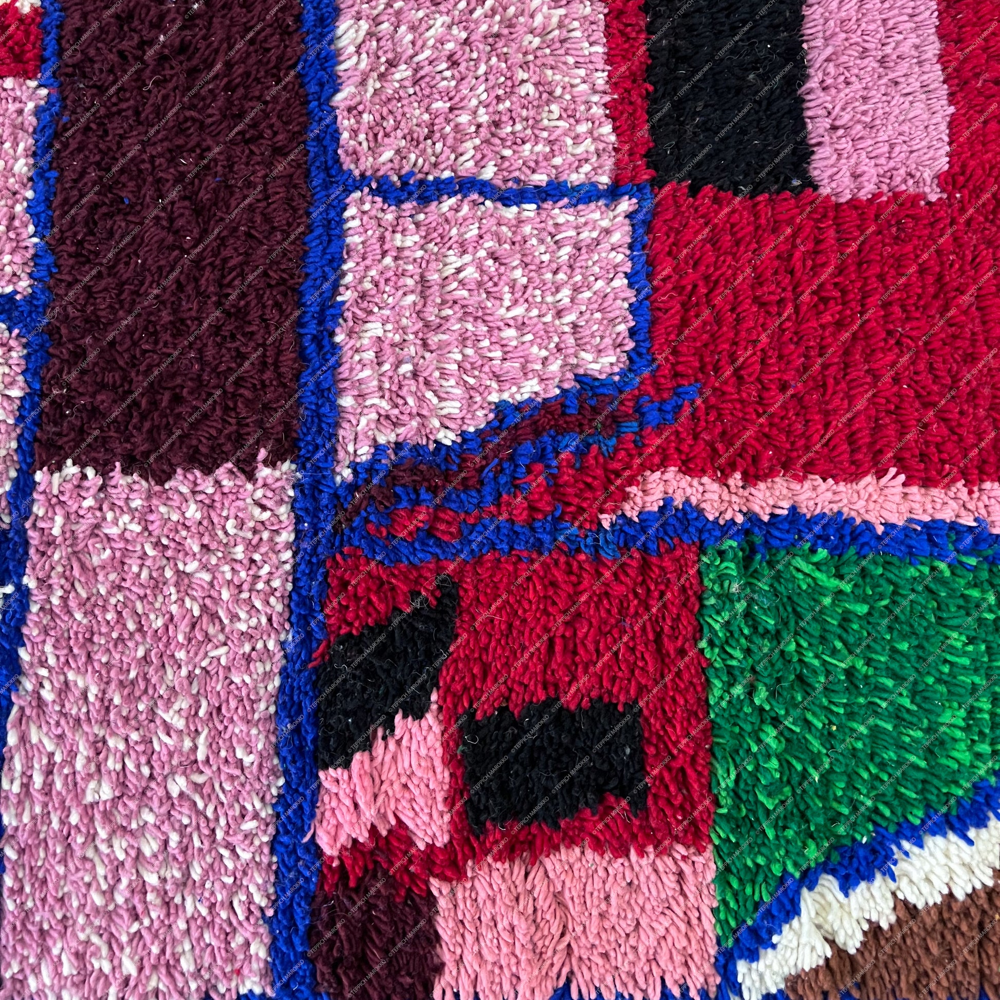 Multicolor Rug - Beni Ourain Rug