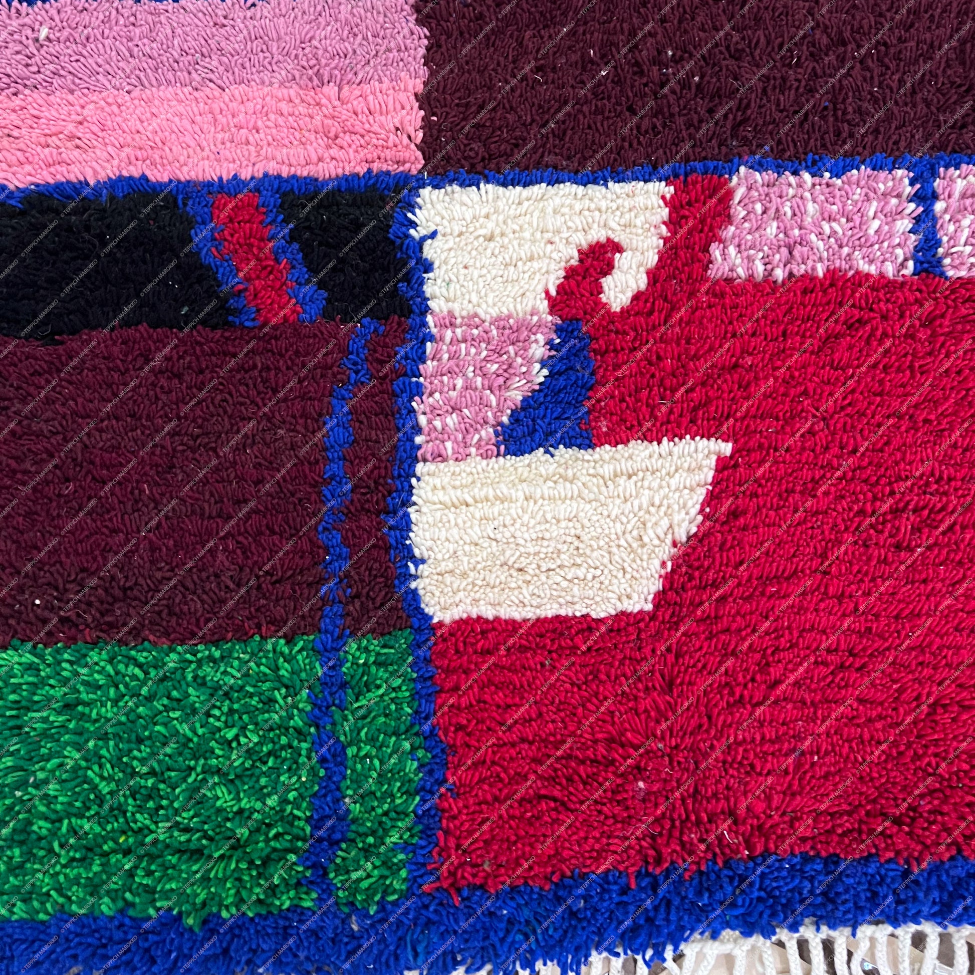 Multicolor Rug - Beni Ourain Rug