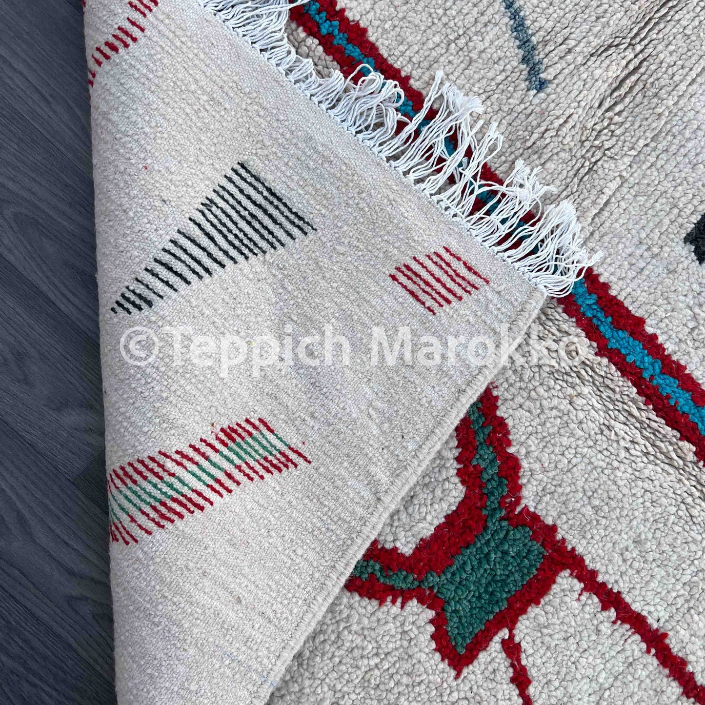 Ouraida - Moroccan Beni Ourain Rug