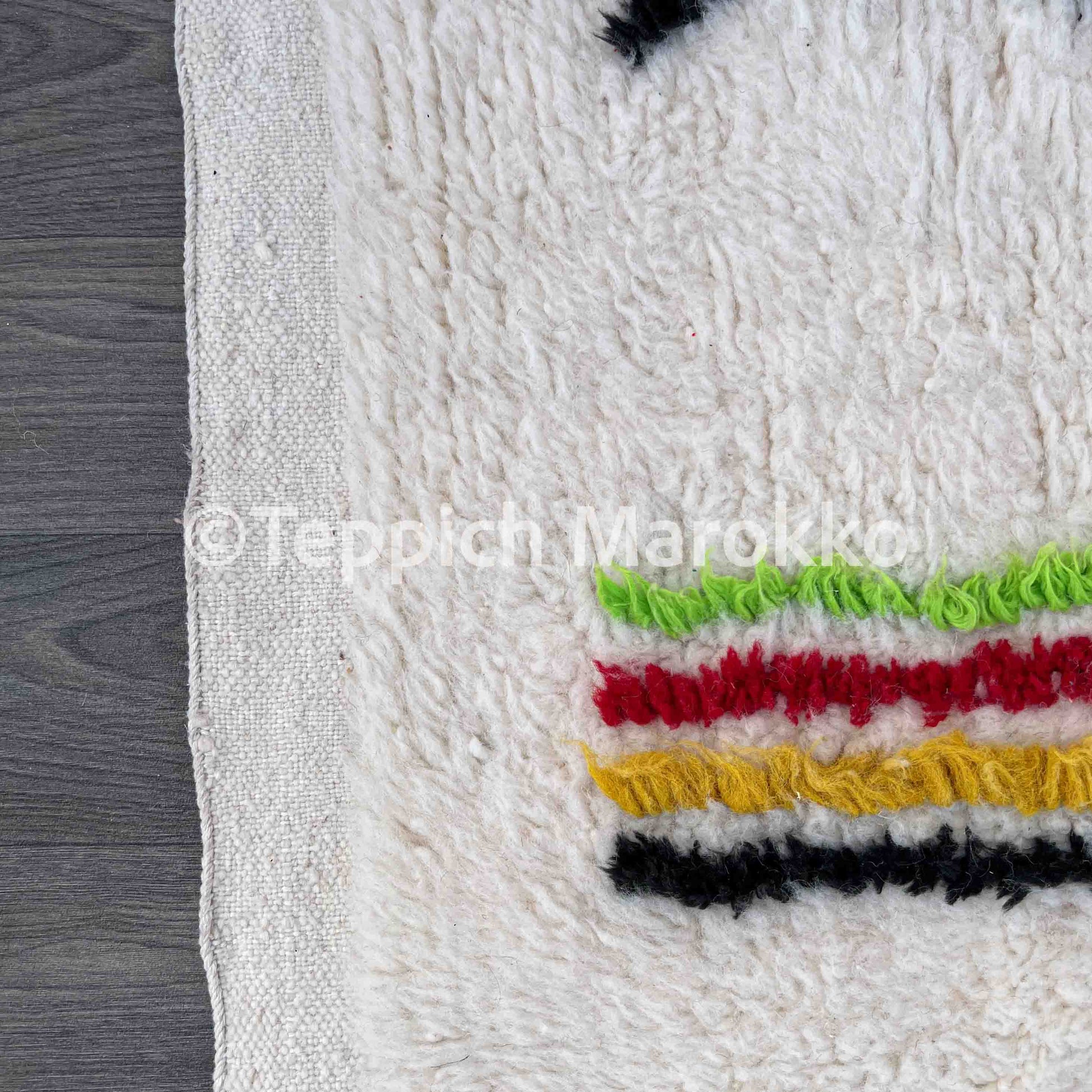 Ouraida - Multicolor Beni Ourain Rug