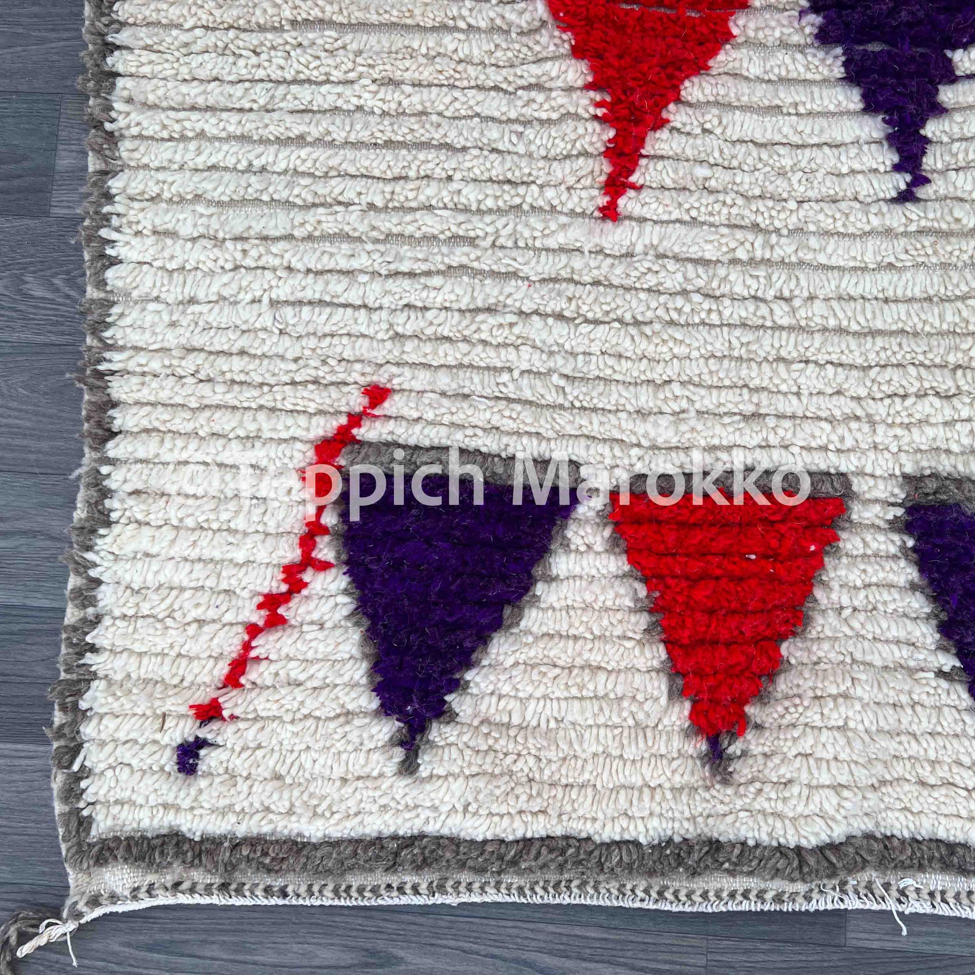 Elbayda - Shag Azilal Rug