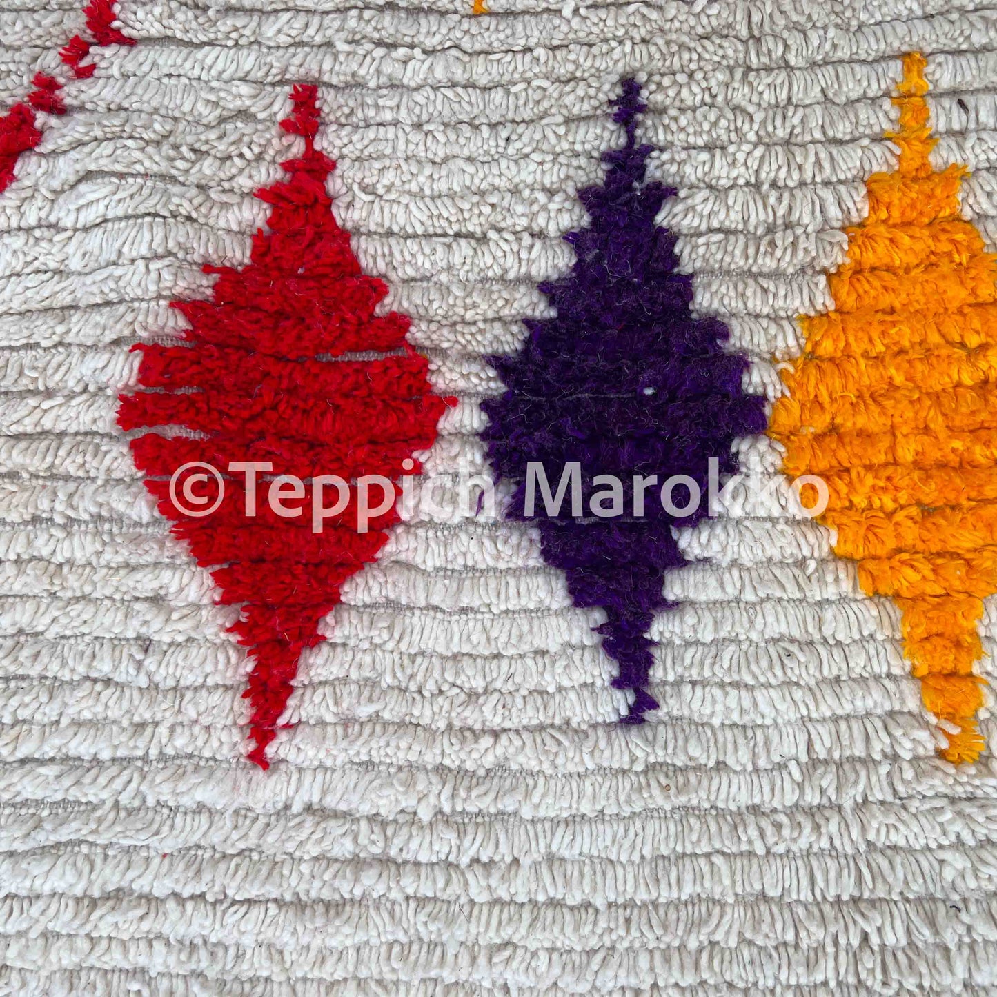 Elbayda - Shag Azilal Rug