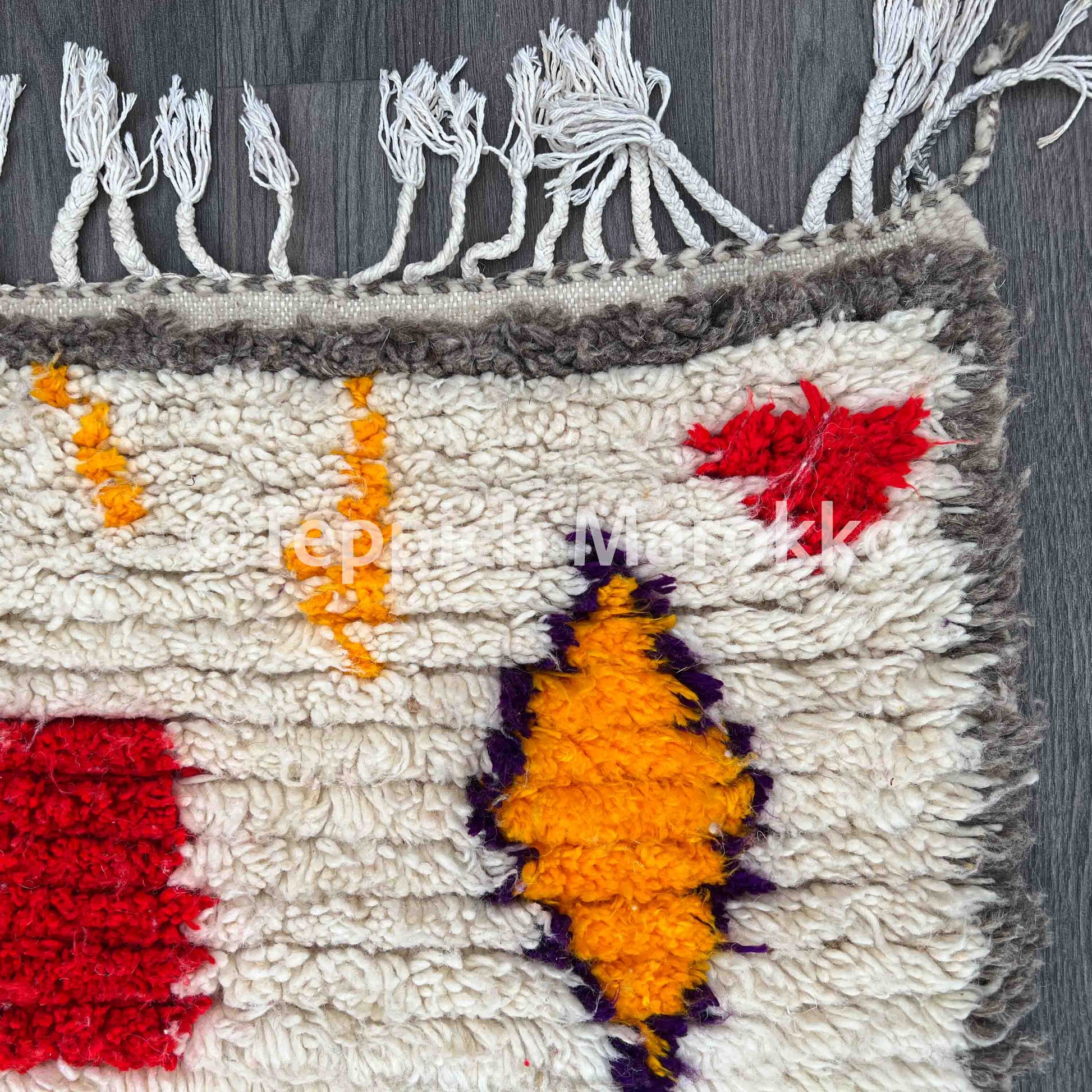 Elbayda - Shag Azilal Rug