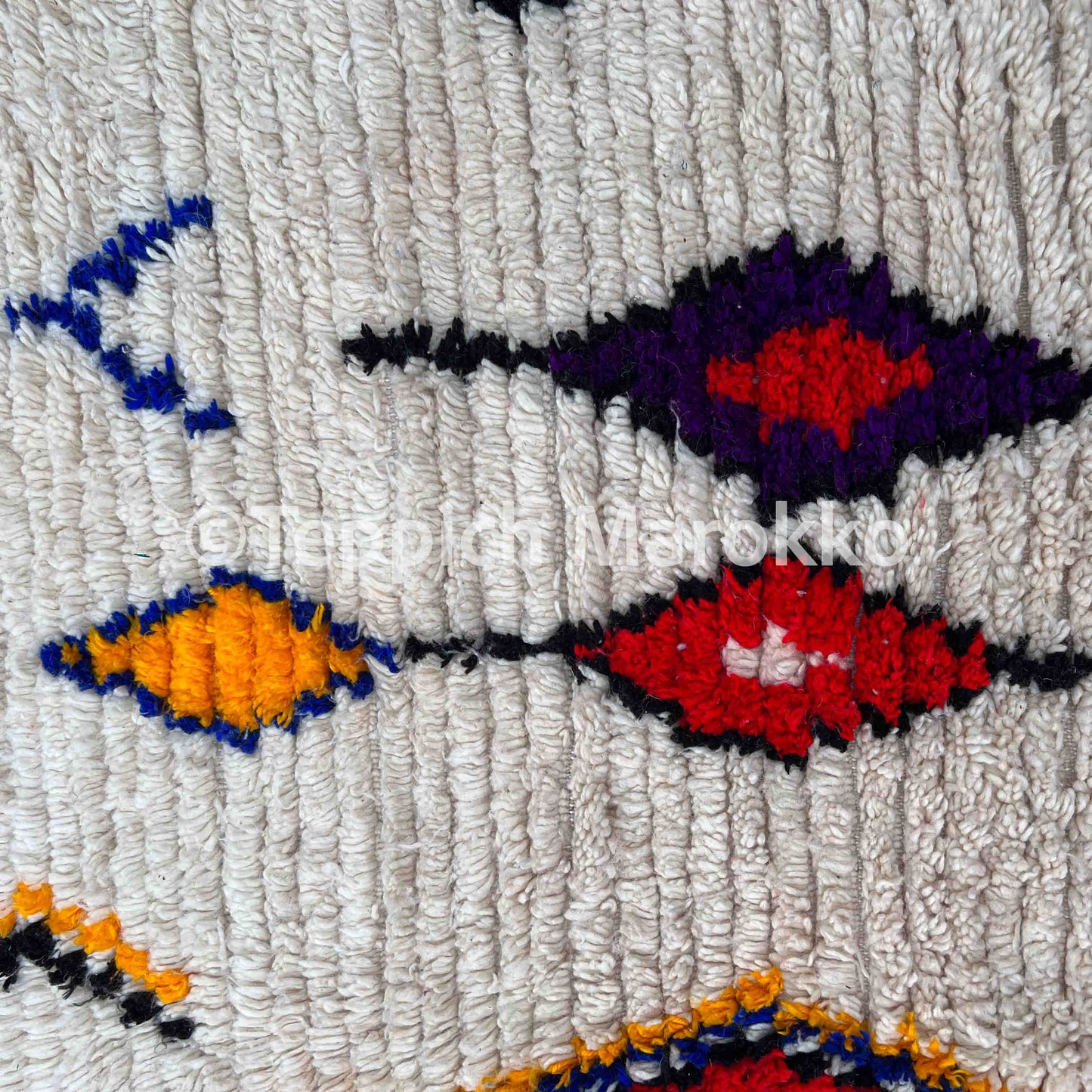 Elbayda - Shag Azilal Rug