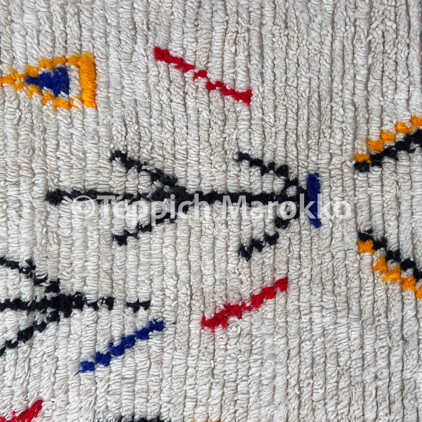 Elbayda - Shag Azilal Rug