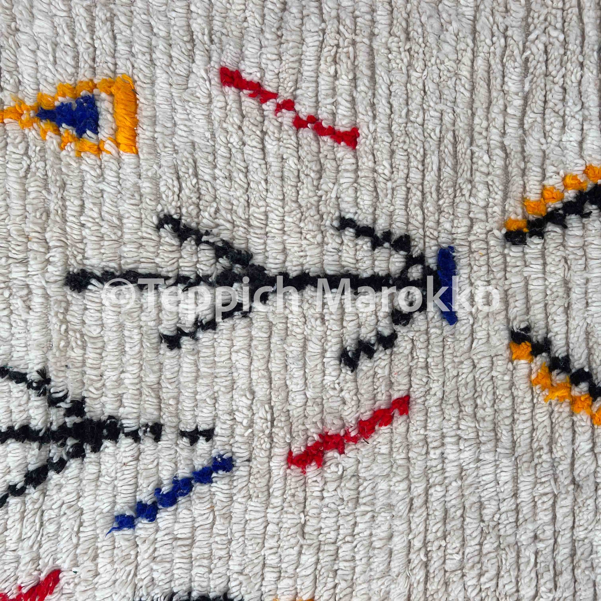 Elbayda - Shag Azilal Rug