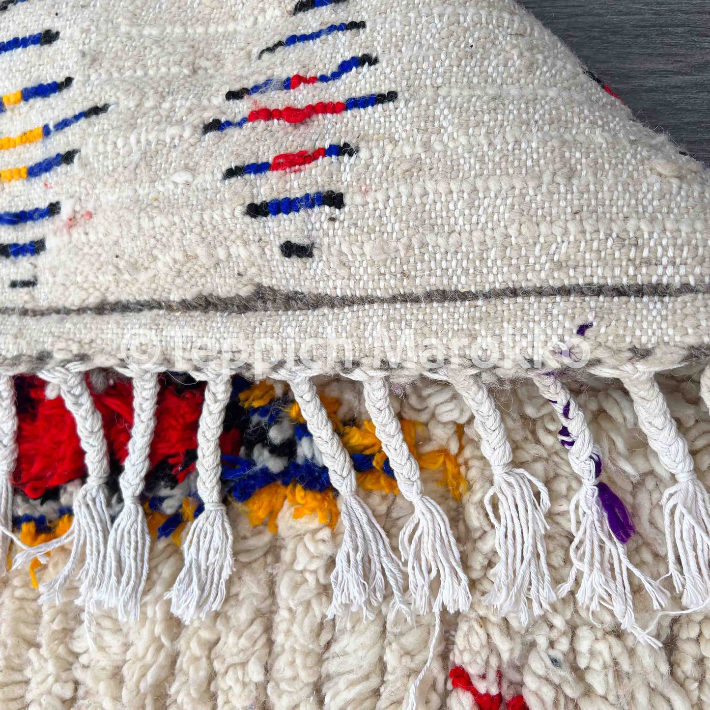 Elbayda - Shag Azilal Rug