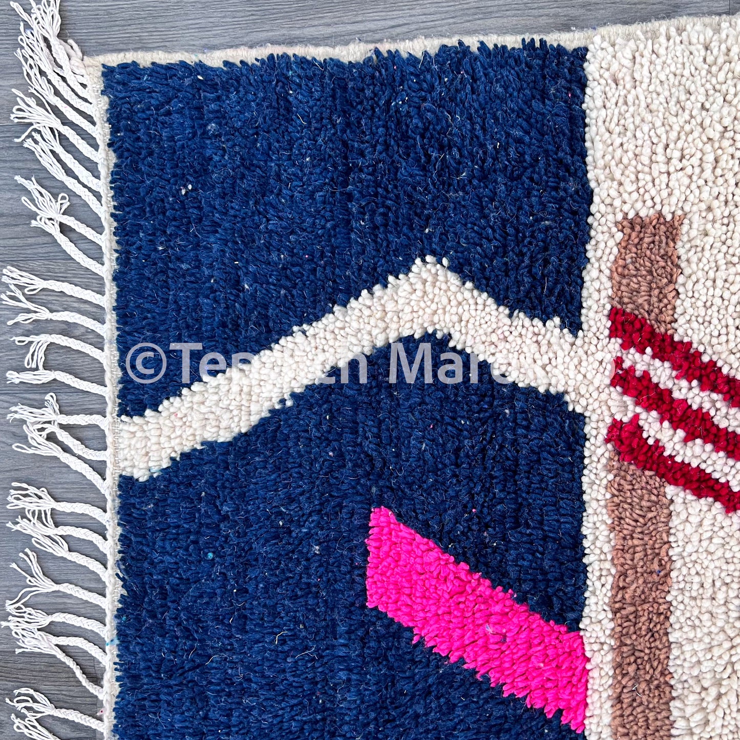 Lamssa - Moroccan Beni Ourain Rug