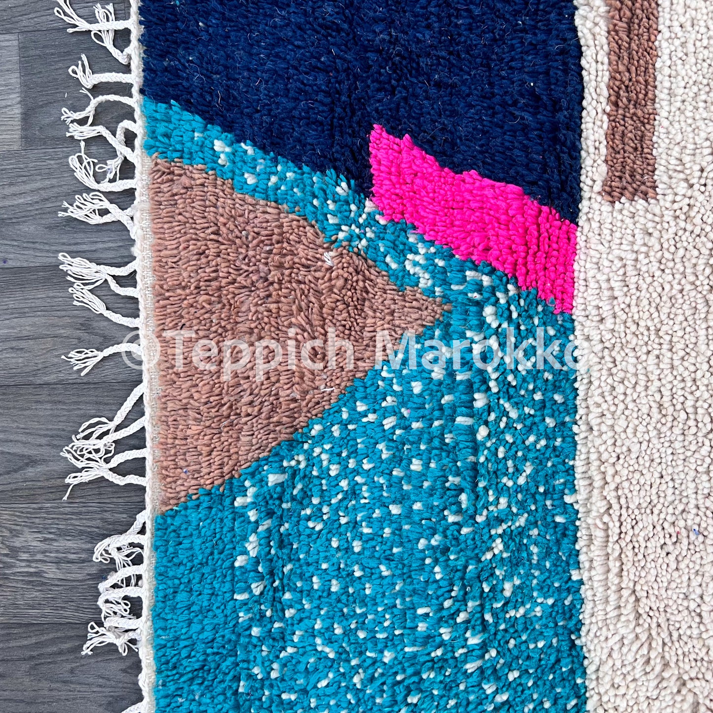 Lamssa - Moroccan Beni Ourain Rug