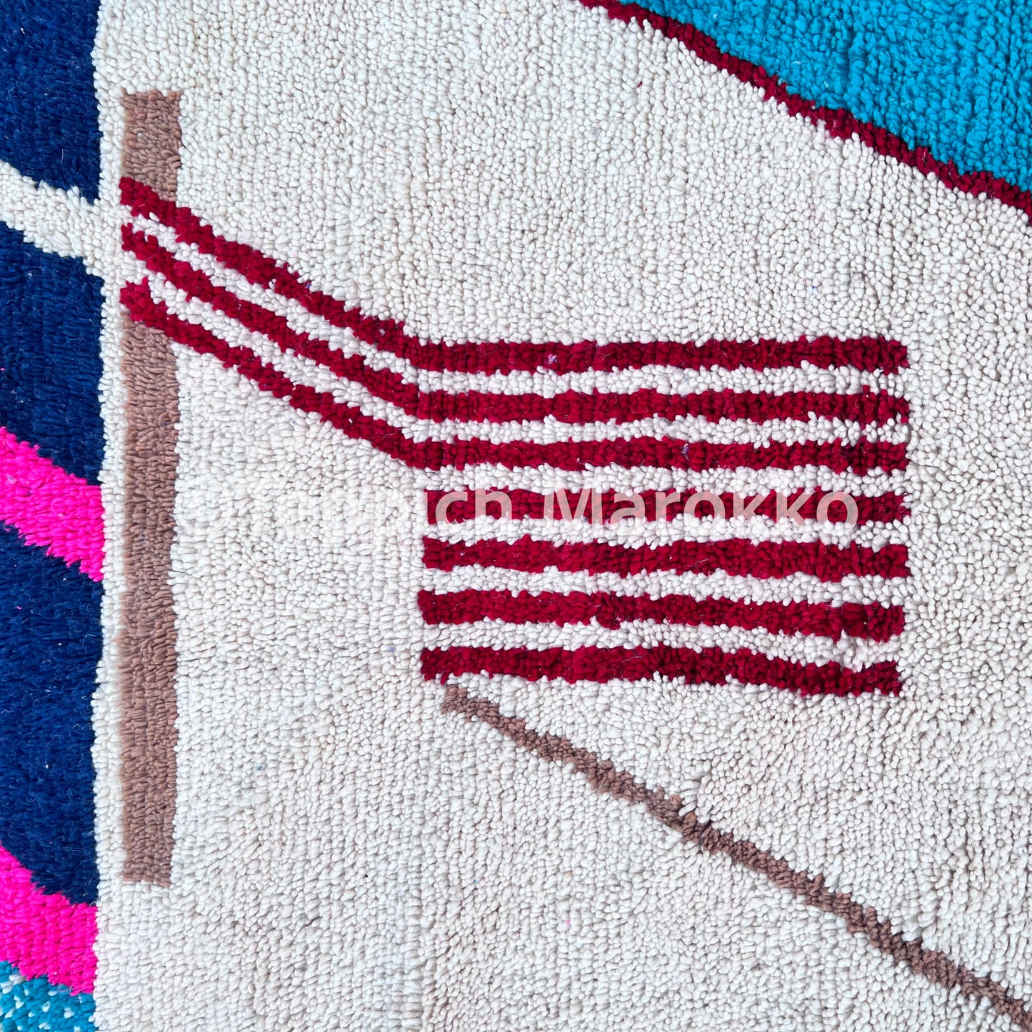 Lamssa - Moroccan Beni Ourain Rug