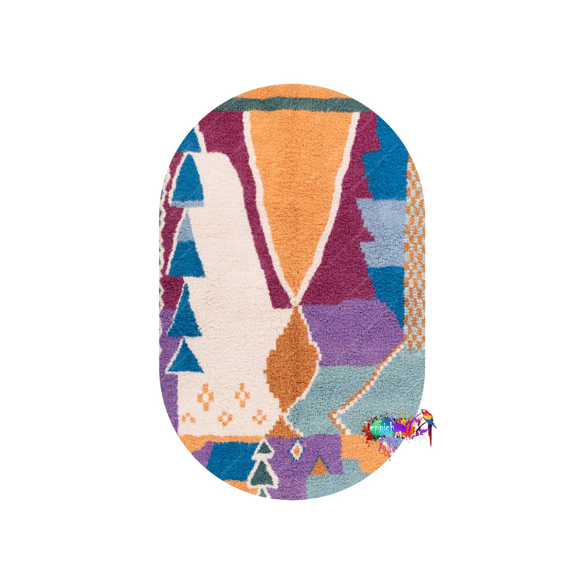 Hafida - Custom Oval Rug