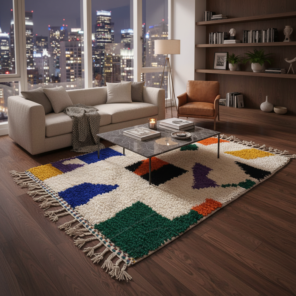 Tawfik – Authentic Beni Ouarain Rug